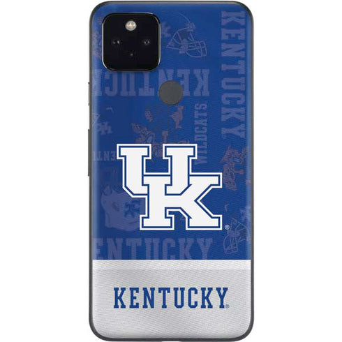 University of Kentucky Jersey Split Google Pixel 4a 5G Skin